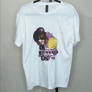 Aquarius Graphic White Tee - Short Sleeve